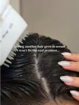 one serum to help clear away buildup and one to help support stronger, fuller-looking hair!! #lilyeve #koreanhaircare #hairgrowth #thinninghair #scalpserum @LILYEVE GLOBAL 
