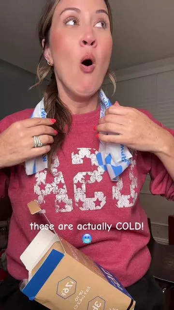 Wow these are so cold and would be great for my kids after sports! #coolingwipe #coolingwipes #summermusthaves 