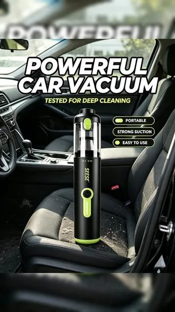 ¡Oferta especial! Mucha gente ya tiene la suya, ¿tú qué esperas? 🛒 #carvacuumcleaner #carcleaning #GapCleaning #tiktokshop #fyp