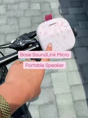 Bose SoundLink Micro Portable Speaker #bose #bosespeaker #portablespeaker #qvcloyaltyprogram #tiktokshopcreatorpicks @QVC, Inc 