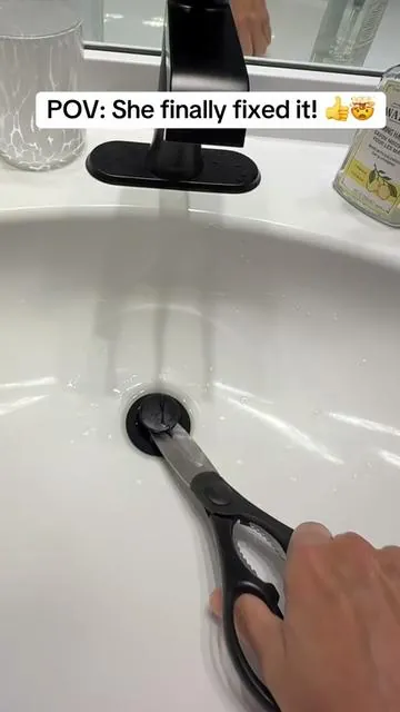 Tired of pulling out clumps of hair until this #sinkstopper #slowdrainhack #summerwins #weeklydeals 