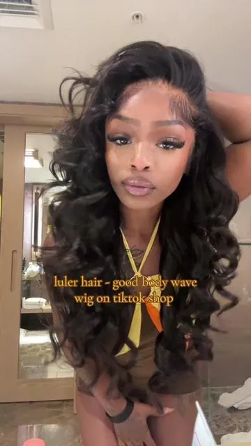 Really love my new fav body wave wig from tiktok shop😍😍 @Lulerhair @Lulerhairstore same hair link in bio #lulerhair#fyp#humanhair#wigtok #fypシ  