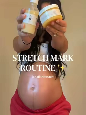 31 weeks + no stretch marks - here’s the routine ✨🤍 #stretchmarkprevention #8sheeporganics #bellyoil #howtopreventstretchmarks #pregnancy  pregnancy must haves, belly butter for pregnancy, belly lotion for pregnancy, bump check, bumpdate 