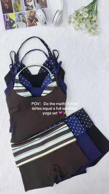 If you love gym and lazy day fits you need this set, it hugs curves without feeling restrictive at all💗#Yogawear #SportyGirl #HighStretch #SummerVibes #MFVIM 