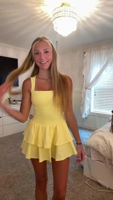 This is so cute #love #yellow #dress #fyp 