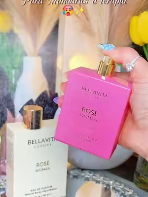 Bellavita Luxury Rose Woman Eau De Parfum 100ML | Floral & Long Lasting Perfume for Women | Luxury & Romantic Fragrance Gift for Women | Vegan & Cruelty Free