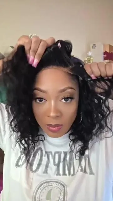 PoV: You Really Have A Wear and Go Wig @UNice Hair @UNICE @UniceHairCo #summerturnup #newwig #bobwig #loosewave #unicehair 