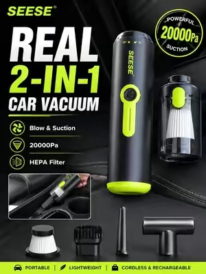 The tool professional detailers fear! Unbeatable suction gets even the smallest debris out of your car. Get the sale price! 🌪️🧼 #carvacuumcleaner #carcleaning #GapCleaning #tiktokshop #fyp