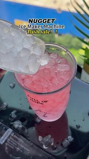 Had to get my own nugget ice machine 🧊🧊 #nuggetice #icemaker #nuggeticemaker #sonicice #kitchen#SummerVibes#spotlightfinds #TikTokShopDealsforYouDays #SummerWins#DealsforYouDays#SummerWins#DealsForYouDays#tiktokshopdealsforyoudays