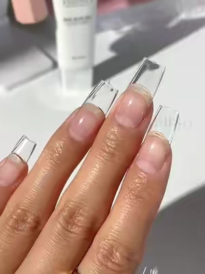 I wish I had this kit when I first started doing my nails. 💅🤍#diynailsathome #fypagee #nailtutorial #gelxnails #easynails 