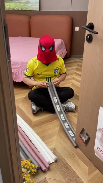 Self-adhesive door seal strip blocks drafts, dust, and bugs from entering your home #SelfAdhesiveSealStrip #DustAndBugBarrier #HomeComfortUpgrade #EasyDoorSeal #SummerVibes