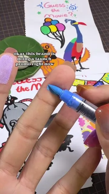 brand's doing a launch deal rn so the price is crazy low!❤️✨If you've been wanting to try acrylic markers, this is your sign!#acrylicmarkers #paintmarkers #artsupplies #cheap 