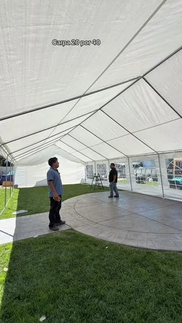 #carport #carport #carport #party #party carpa de 20 × 40 para hacer fiesta 