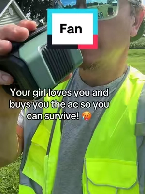 #coolingfan #bluecollar #workingman #Outdoors #giftforhim 