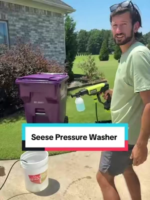 This has to be the quickest and easiest way to get things clean up around the outside of the house #pressurewasher #cordlesspressurewasher #portablepressurewasher #summermusthaves #tiktokshopcreatorpicks 