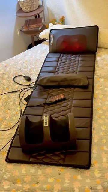 Heated full body massage mat pure comfot#fullbodymassage #bodymassager #massagemat #homemassage #massagepad 