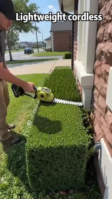 "I bought this for one bush... now I'm trimming everything in sight. #SEESENewArrivals #fathersdaygift #newarrivals #hedgetrimming #HedgeTrimmers