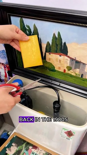 Clean, Deodorize, Done! The Ultimate Toilet Block 🫧🚽#ToiletCleaning #HomeHacks #LifeHacks #EasyClean #fyp