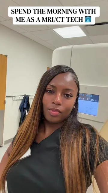 Happy Friday 🥰! Spend the morning with me as a MRI/CT tech 🩻. #mritech #cttech #radiology #radtech #xray 