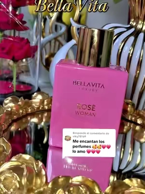 Respuesta a @viky78169 Bellavita Luxury Rose Woman Eau De Parfum 100ML | Floral & Long Lasting Perfume for Women | Luxury & Romantic Fragrance Gift for Women | Vegan & Cruelty Free 