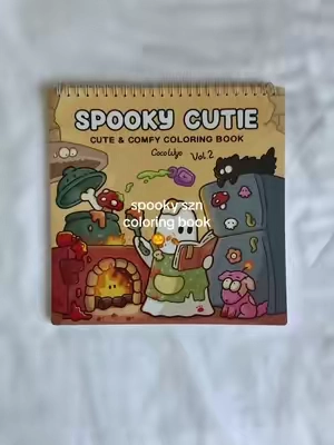 ready for fall 🍂 #halloween #coloringbook #fall #spookyszn #cocowyo