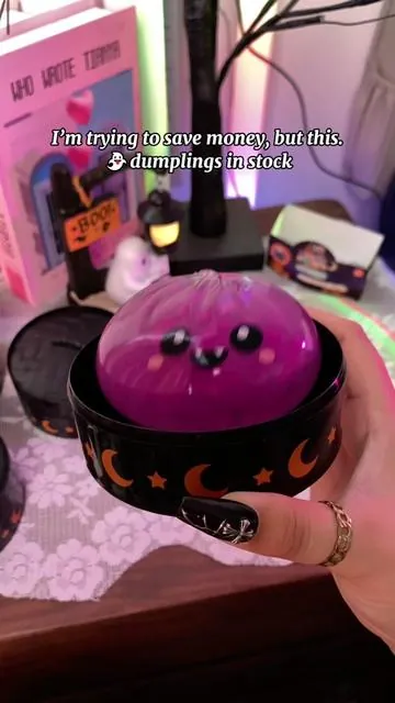 Halloween 👻 ghost dumplings#squishy  #dumplings #halloween#ghostsquishy#crazyfun 