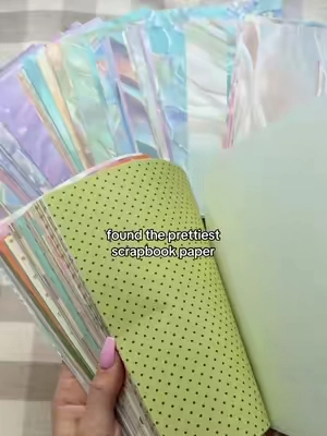 affordable scrapbook paper find! #scrapbook #junkjournal #journaltok #journaling #tiktokshopsummersale 