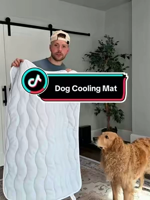 my dog loves this thing #dogcoolingmat #dogbed #dogaccessories #petlovers #summervibes 