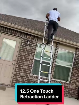 This is a essential for your home.. you can also use it to hang your Christmas lights!! ##ladder #ladders #retraction #tiktokshopfind 