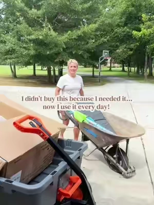 Replying to @dumaspartyof9_2739 You know those purchases that end up being useful way more than you expected? This is one of them. Yard work, landscaping, hauling supplies, sports gear…it just makes life easier. #tiktokshopsummersale #summerfinds #outdoors #vevor #tiktokshopcreatorpicks 