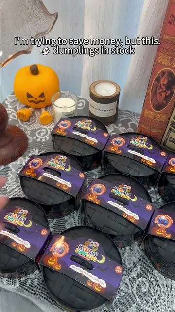 Halloween 👻 ghost dumplings#squishy#dumplings#halloween#ghostsquishy#crazyfun