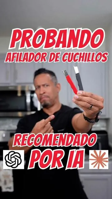 Probando Afilador De Cuchillos 🔪 Recomendado Por IA 🤖