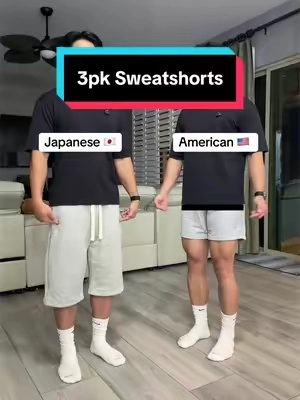 🇯🇵 way better #shorts #sweatpants #sweatshorts #mensfashion #tiktokshopcreatorpicks 