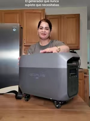 Yo siempre digo que la tranquilidad no tiene precio, sobre todo cuando se va la corriente. ⚡ La EcoFlow DELTA 3 Max te permite mantener conectados los equipos más importantes de tu casa, tiene una batería de larga duración, carga rápida y además la puedes recargar con paneles solares. Es una excelente opción para emergencias, viajes o como respaldo en el hogar. Si quieres verla, encima de mi nombre te dejo la tienda oficial. #EcoFlow #EnergiaPortatil #RespaldoDeEnergia #TikTokShopFinds #Recomendados