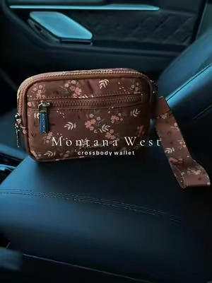 Love 🤎 @Rustic Charm Bootic #purse #crossbodybag #wranglerpurse #wallet 