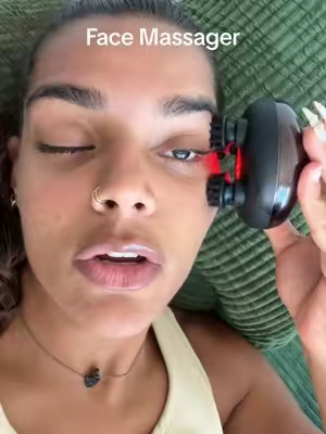 Replying to @cadence 👑 This gets rid of facial tension I didn’t even know I had  #tiktokshopcreatorpicks 