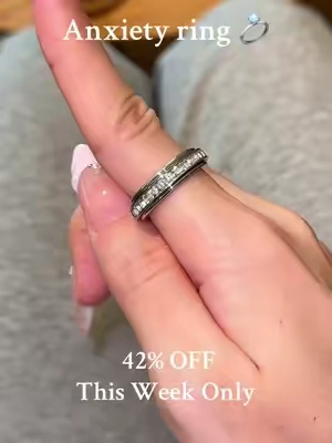 Regret Not Buying Earlier, Ease Nervousness #rings #anxietyrelief #giftforher #fyp #tiktokshopfinds d