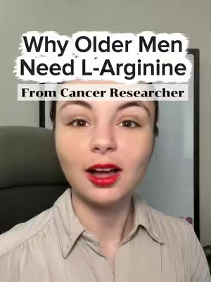 L-arginine helps support healthy blood flow by increasing nitric oxide, which can be especially beneficial for older men. Better circulation may support heart health, exercise performance, muscle recovery, while also helping you stay more active and energized as you age. #larginine #nitricoxide #hearthealth #menover40 