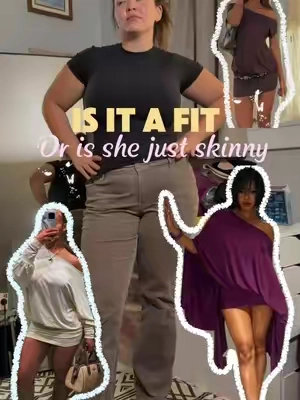 Feel like 2000’s girl getting ready to go clubbing🤭 #midsizefashion #midsizestyle #plussizeoutfits #midsizeinspo #summerootd