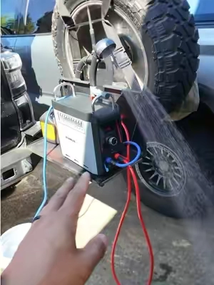 Want wait to go out! #camping #campshower #overland #camplux #waterheater 