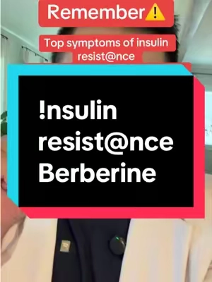 These are the top signs of insulin resistance. Just a quick disclaimer: While I’m a licensed pharmacist, the advice I share here is for general educational purposes only. Always check in with your own doctor or healthcare provider for personal medical advice.  #berberine #metabolicsyndrome #womenshealth #menshealthmatters #metabolichealth 