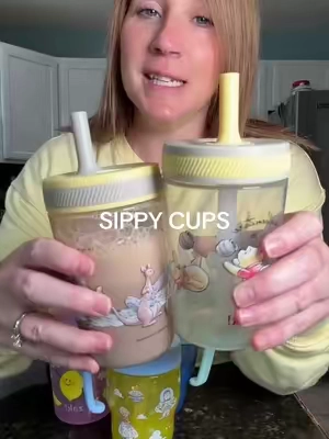 Transition toddler from a bottle to a leak proof, soft straw cup 👶 These leak proof cups are the perfect, practical and cute gift for babies and toddlers.  Their moms will love you 🥰 #leakproofcup #toddlercup #zak #babygift #sippycup