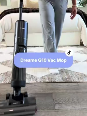 The dirty water reveal gets me every single time. Dreame G10Pro Vac Mop @DreameUS  #dreamevacuummop #dreameg10pro #CleanTok #cleanwithme #vacuummop