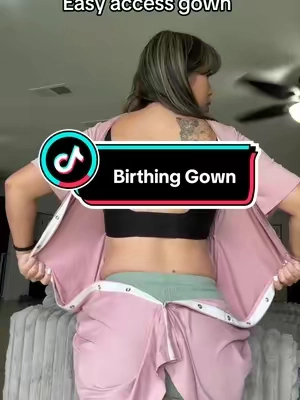 #birthinggown #maternitygown #laborgown #laboranddelivery #pregnant 