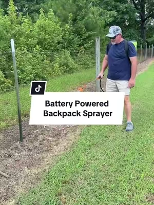 Battery Powered Backpack Sprayer 4.2 Gallon 100 PSI Electric Garden Sprayer #backpacksprayer #sprayer #lawncare #lawnmaintenance #tiktokshopcreatorpicks @SideKing US   