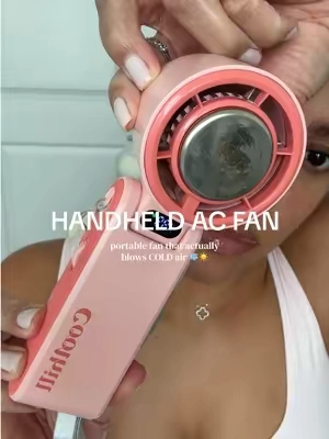 A NEED for this summer ☀️ #portablefan #handheldfan 