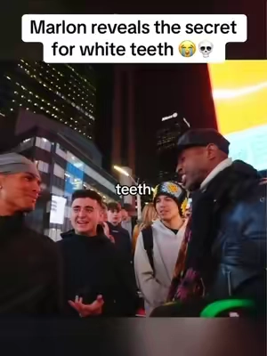 Marlon reveals his white teeth secret! #teethwhitening #gurunanda @GuruNanda LLC @Puneet Nanda bridge the gap 