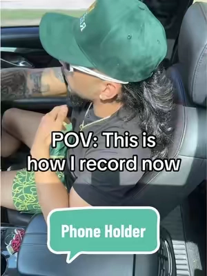 One important thing I learned as being a content creator is I should be recording at all times #phoneholder #contentcreator #phonemount #carphoneholder #dealsforyoudays 