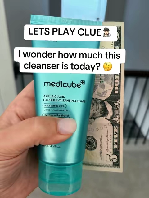 What is happening Medicube?? deals are always subject to change without warning. 7/20/26 Medicube Azelaic Acid Gummy Whip Cleanser 
