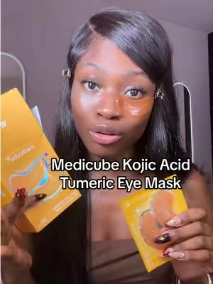 Medicube Kojic Acid Tumeric Eye Mask #darkcircles #hyperpigmentation #medicube #medicube10thbirthday #medicubeSuperBrandDay  